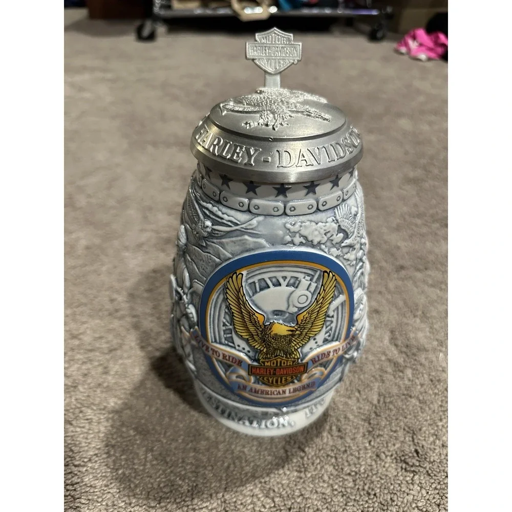 2000 Harley-Davidson Collector Stein - It's Not The Destination It's The Journey